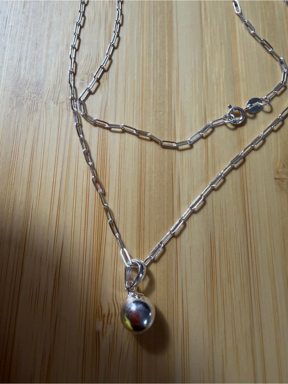 Ball necklace 16”